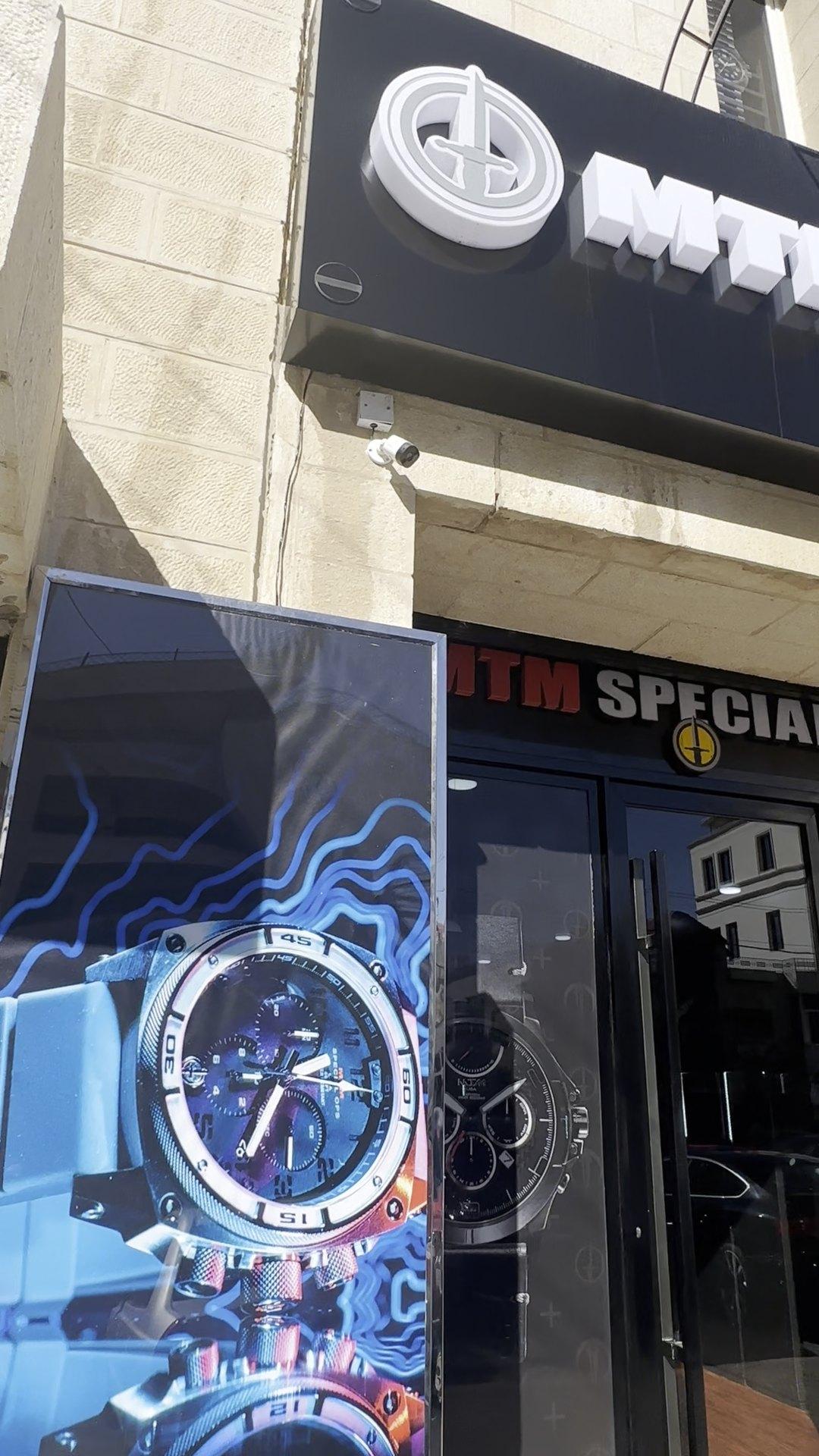 View of the storefront